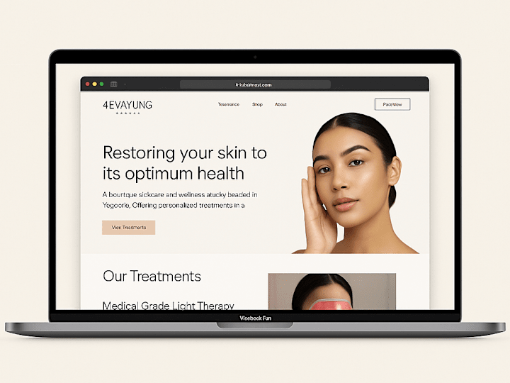 Cover image for 4Eva Young Beauty E-Commerce Website Design & Development
