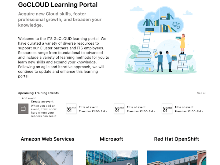 Cover image for SharePoint GO Cloud Learning Portal Design & Content Management