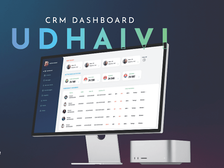 Cover image for Udaivi CRM Dashboard