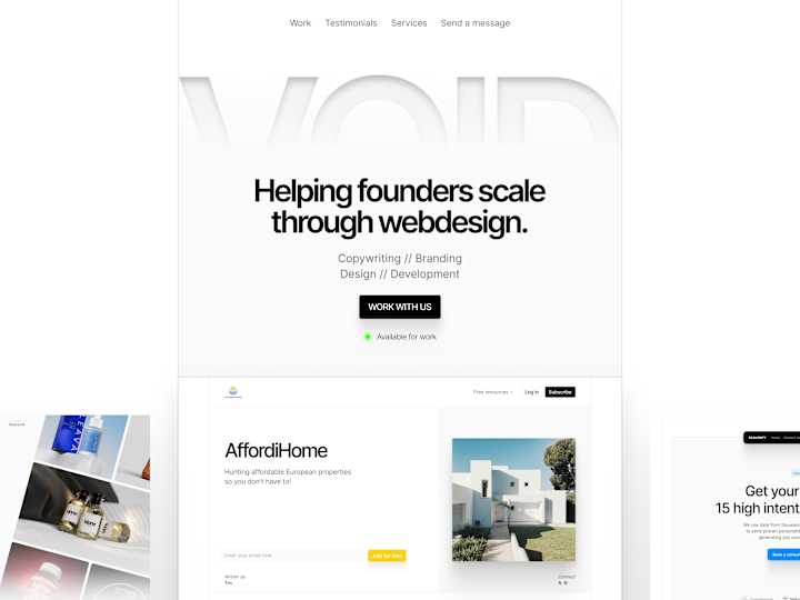 Cover image for VOID Web Design & Development project