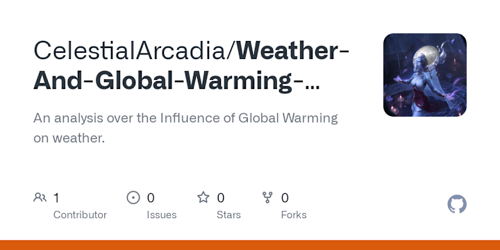 Cover image for Weather-And-Global-Warming-Analysis