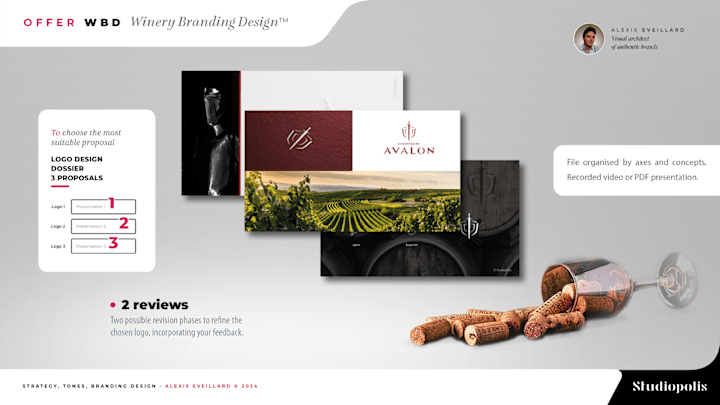 Cover image for Winery Branding Design 