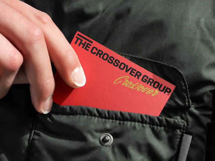Cover image for The Crossover Group © → Brand Identity