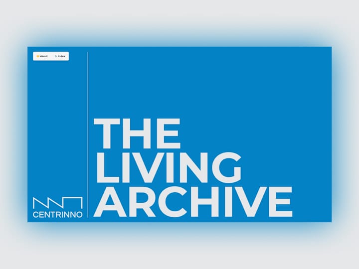 Cover image for The Living Archive - Centrinno EU