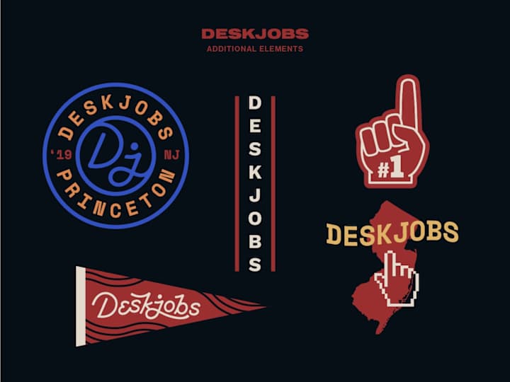 Cover image for Deskjobs - Full Brand Identity & Illustration