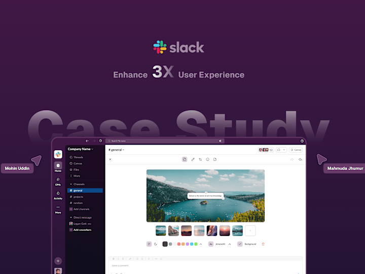 Cover image for Slack UX Case Study | Enhance 3X User Experiece