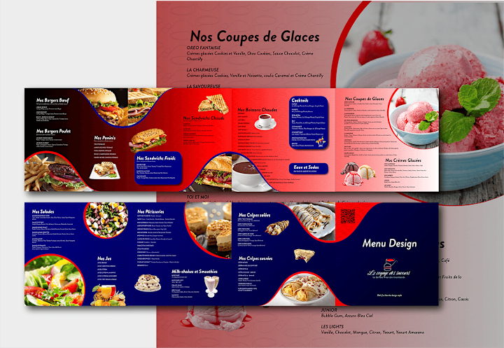 Cover image for Menu Design :: Behance