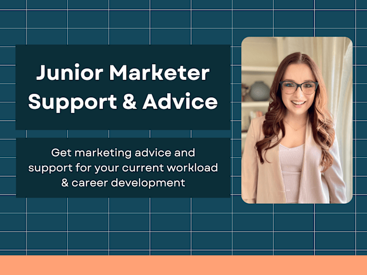 Cover image for 🌱 Junior Marketer Coaching Call | practical advice for growth