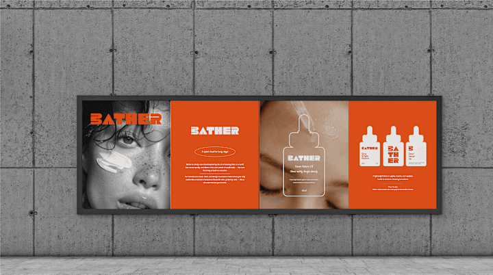 Cover image for Bather Body Care Brand Identity Design