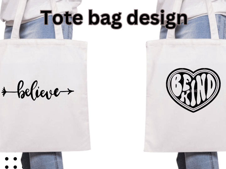 Cover image for do fabulous canvas totes bags design for your online shop