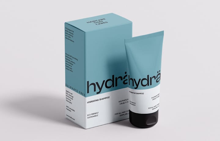 Cover image for HYDRA - Shampoo Brand Identity Design