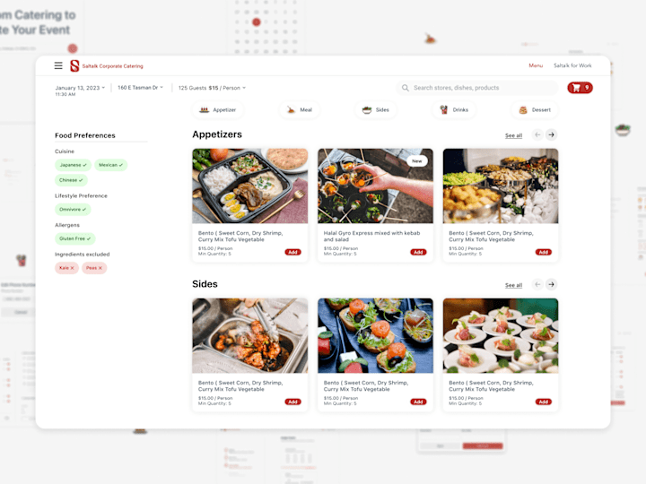 Cover image for (Saltalk) AI-Cater: Personalized Catering, Simplified