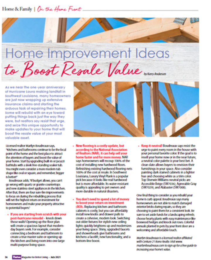 Cover image for Home Improvement Ideas to Boost Resale Value