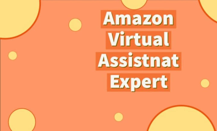 Cover image for I will your amazon VA, amazon fba, private label and amazon bus…