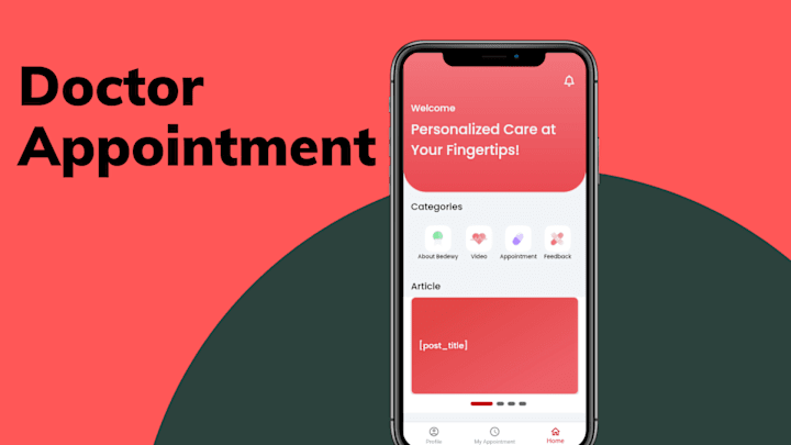 Cover image for Personalized Doctor Appointment App