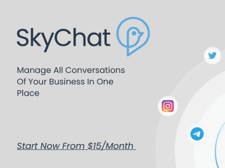 Cover image for SkyChat - Manage All Your Conversations In One App