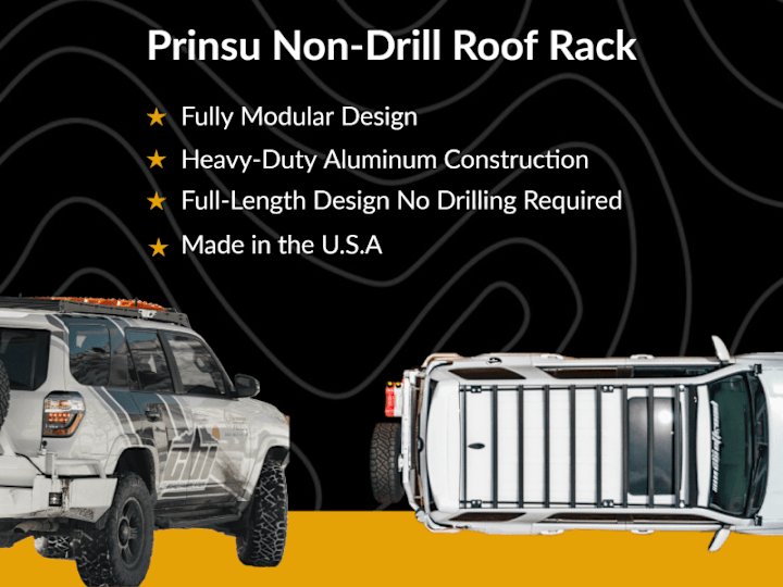 Cover image for The Best 4Runner Roof Rack: Prinsu Non-Drill Roof Rack