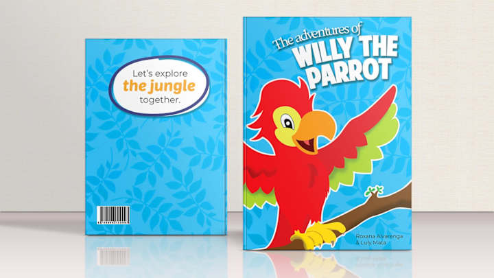 Cover image for Willy the Parrot – Children's Book