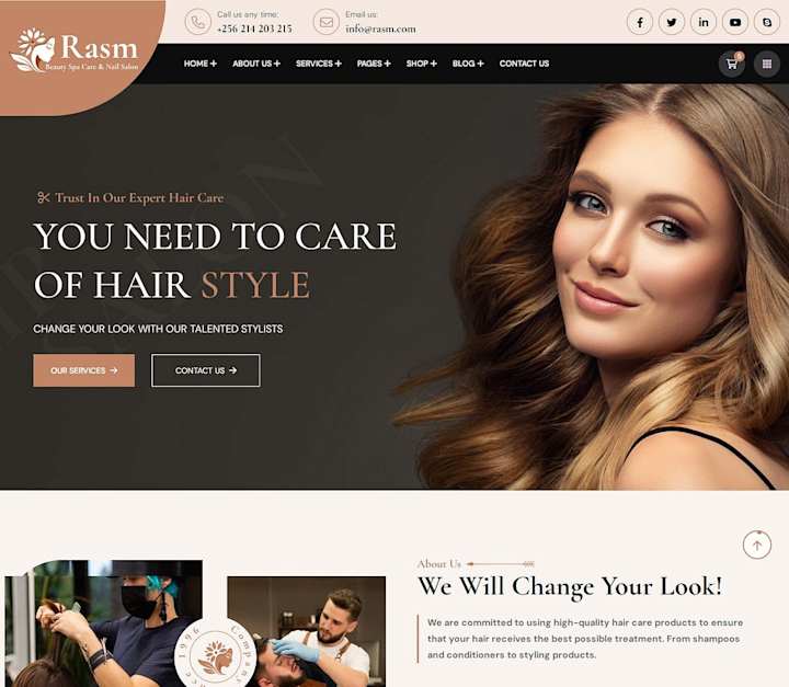 Cover image for Rasm – Beauty Spa Care & Nail E03