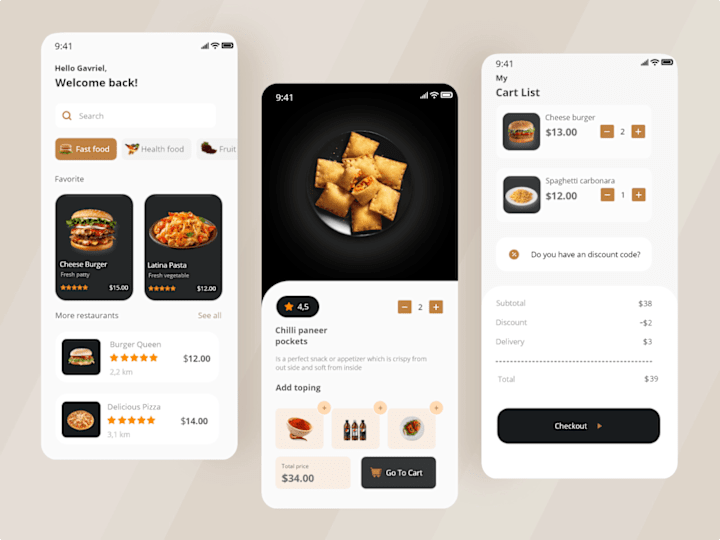 Cover image for Food Delivery Mobile app