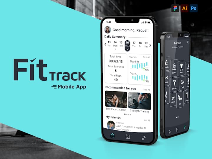 Cover image for FitTrack Mobile App