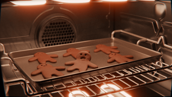 Cover image for Not all of us bake as gracefully as others…