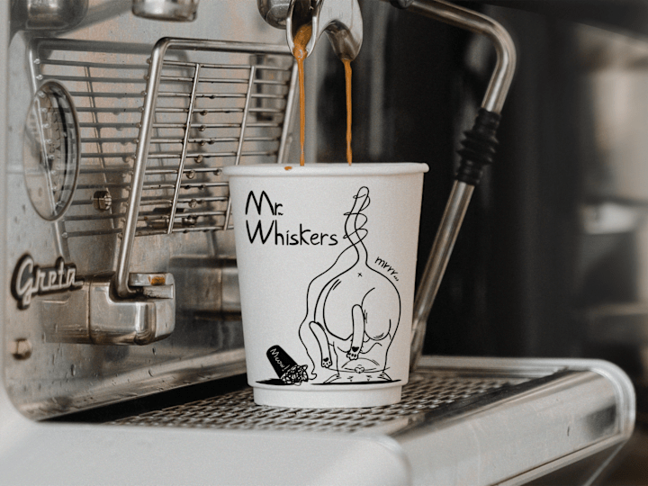 Cover image for Mr. Whiskers Coffee Shop |    Brand Identity