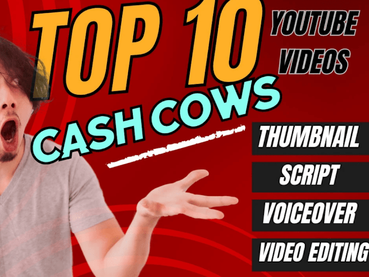 Cover image for I will create viral faceless cash cow youtube videos