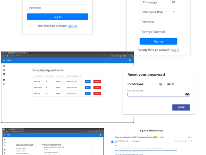 Cover image for End to End OPD Management System with Firebase Database Backend