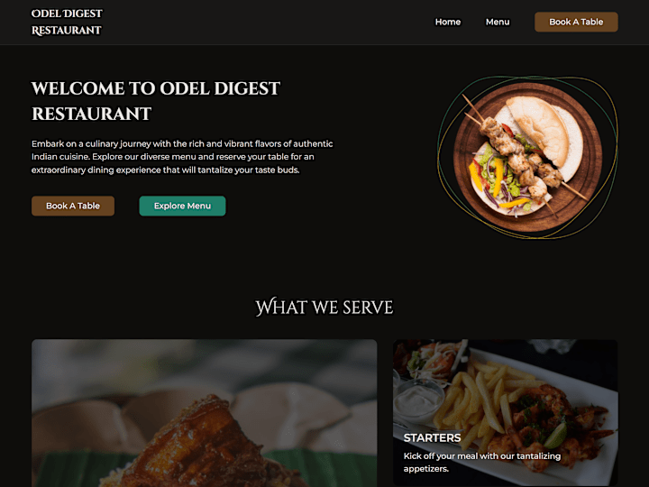 Cover image for Restaurant Showcaser