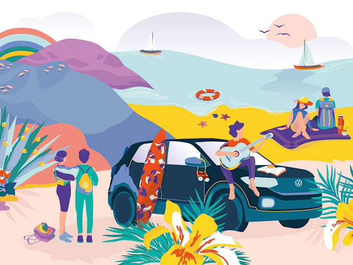 Cover image for Illustration for notebook cover