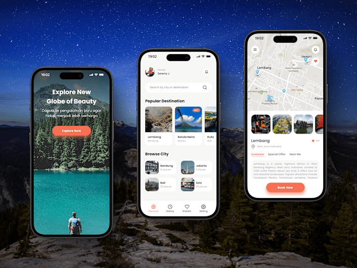 Cover image for Travel and Tourism App