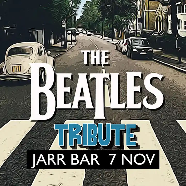 Cover image for Beatles Tribute show Social Media advert