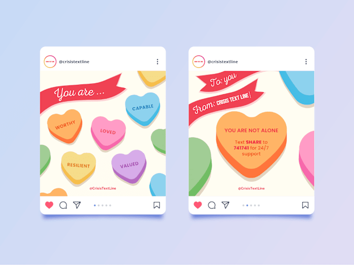 Cover image for Sweet Valentine's Day Message — Social Media Design