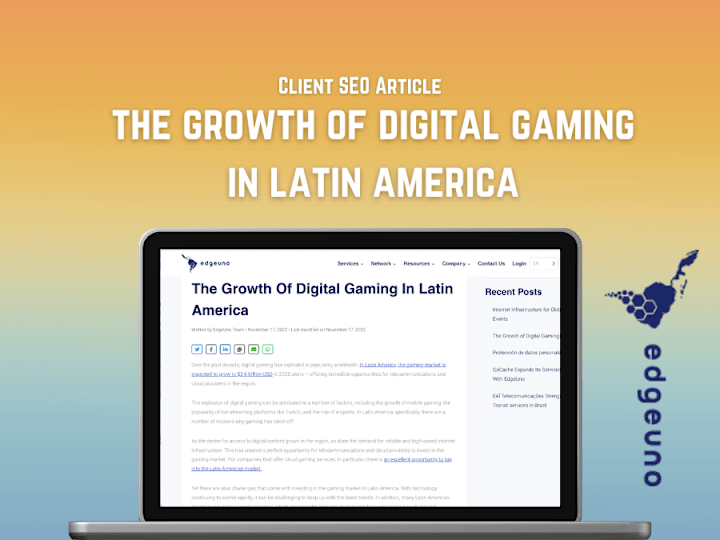 Cover image for The Growth of Digital Gaming in Latin America | Client Blog