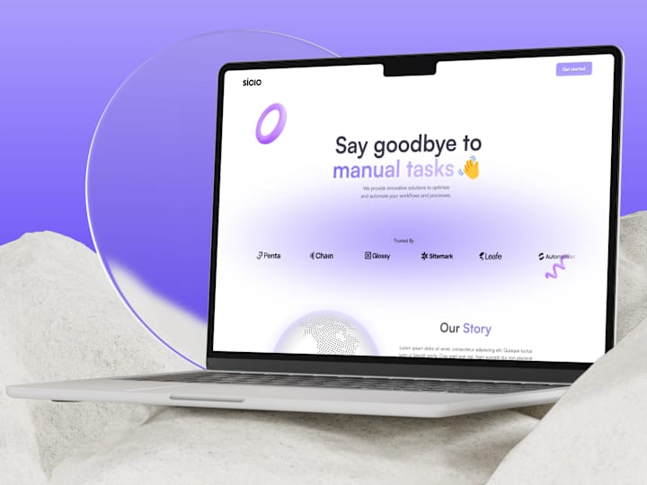 Cover image for Sicio - AI Automation Agency (UI/UX - Framer)