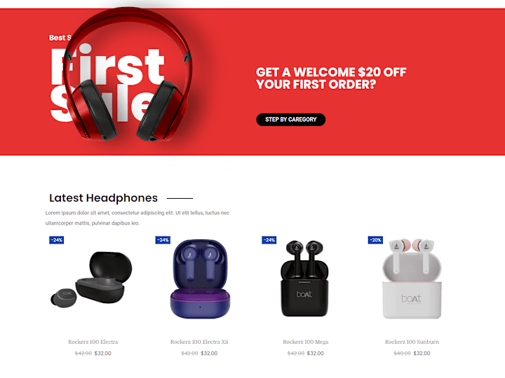 Cover image for Built  “E-commerce Website'' for my client…