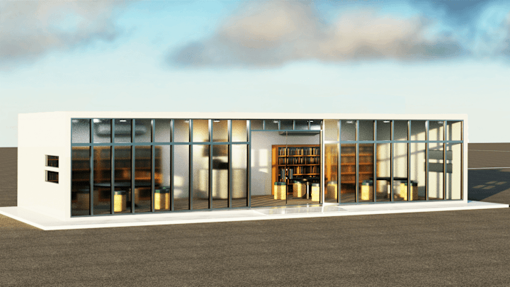Cover image for Minimalistic Library Designs