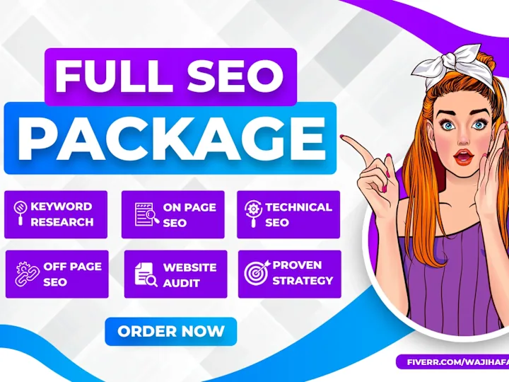 Cover image for Keyword Research, On-Page, Off-Page & Monthly SEO Services