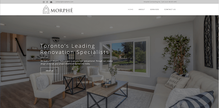 Cover image for Morphe Inc Renovations Site