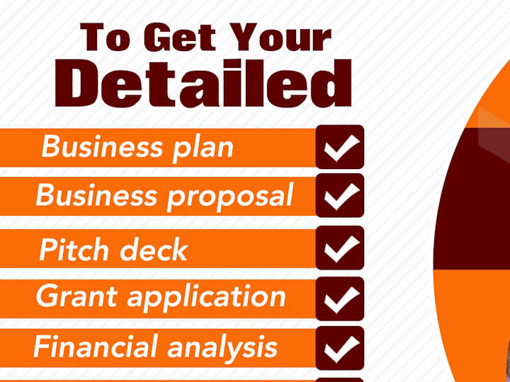 Cover image for I will prepare complete business plan & writing projects for you
