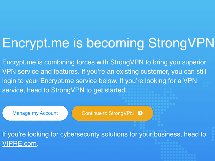 Cover image for Encrypt.me VPN Android client