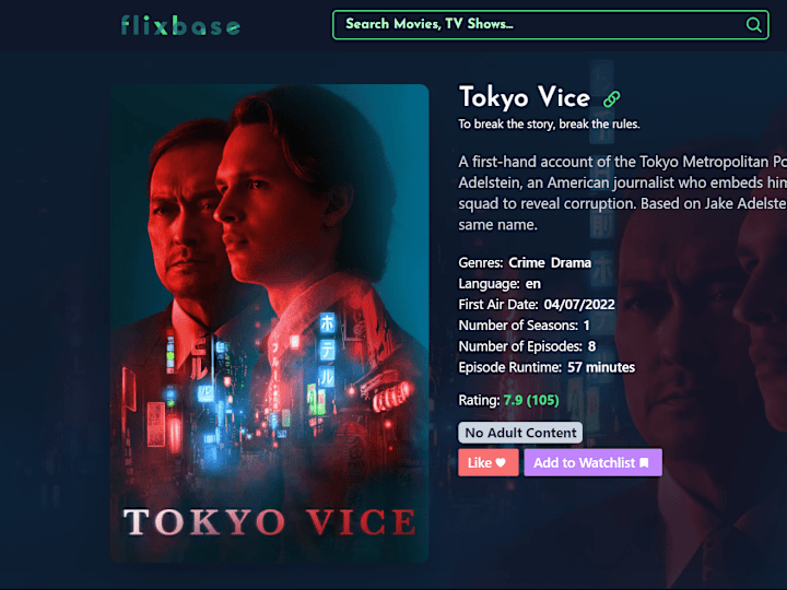 Cover image for Flixbase: Discover Entertainment