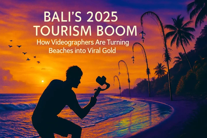 Cover image for Bali's 2025 Tourism Boom: How Videographers Are Turning Beaches into Viral Gold