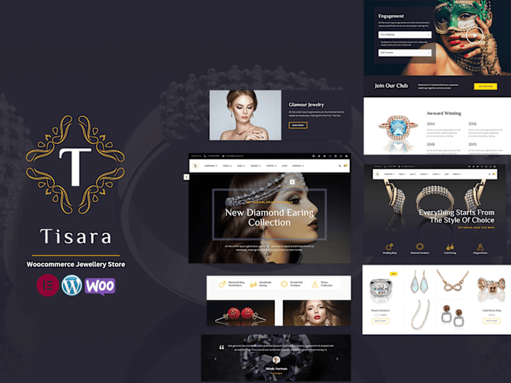 Cover image for Jewelry Brand (WooCommerce Store)