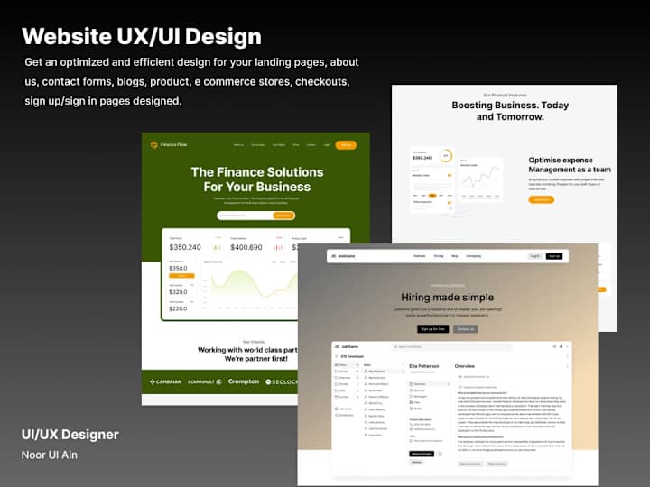 Cover image for Get Modern, Minimal yet Engaging Website design in Figma