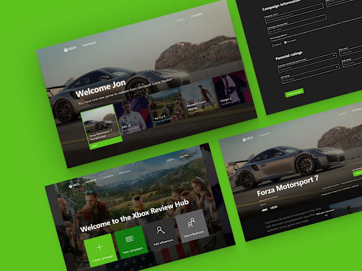Cover image for Digital hub web app for gaming influencers