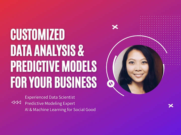 Cover image for Tailored Data Analysis & Predictive Models