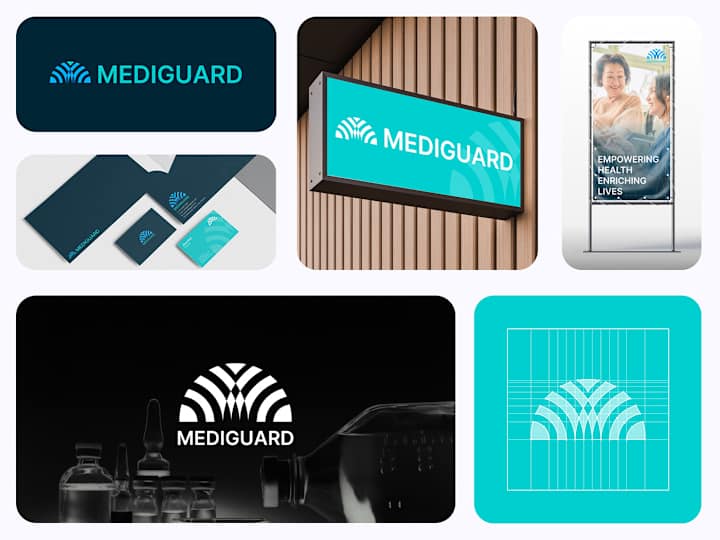 Cover image for Mediguard | Logo & Brand Identity :: Behance