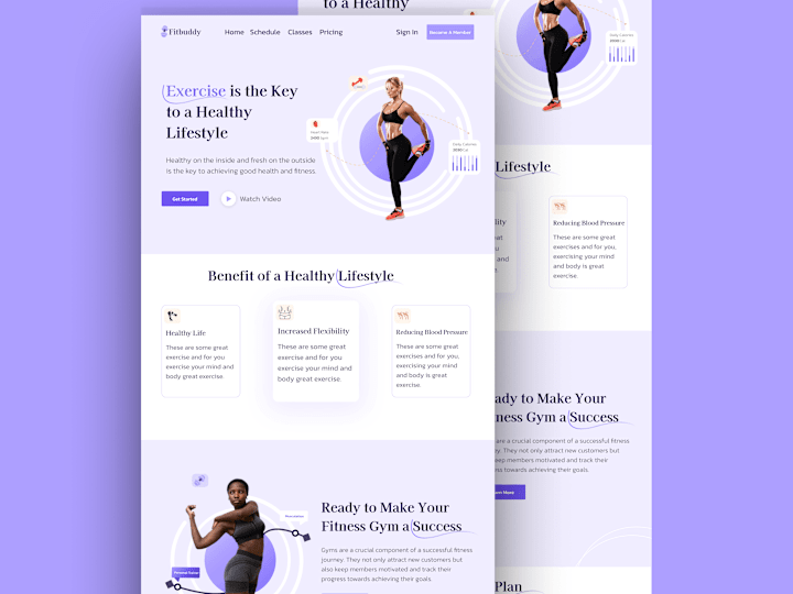 Cover image for gym landing page